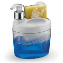 Dispenser para Detergente/Bucha com Bico Dosador - Arthi BRANCO Dispenser para Detergente/Bucha com Bico Dosador - Arthi BRANCO