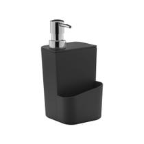 Dispenser para Detergente e Esponja Trium Preto 650ml - Ou