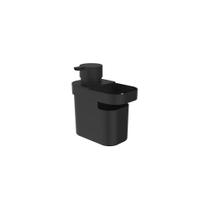 Dispenser Para Detergente E Organizador De Pia Trium 650 ml - Preto