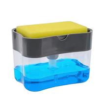 Dispenser para Detergente Líquido com Porta Esponja Embutido Dispenser para Detergente Líquido com Porta Esponja Embutido