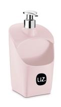 Dispenser para detergente rosa uz