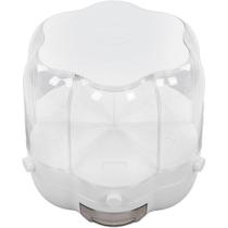 Dispenser para graos e cereais giratorio com 6 compartimentos Dispenser para graos e cereais giratorio com 6 compartimentos