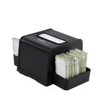 Dispenser para Guardanapo Interfolhado com Porta-Sachê Preto - Nobre Dispenser para Guardanapo Interfolhado com Porta-Sachê Preto - Nobre