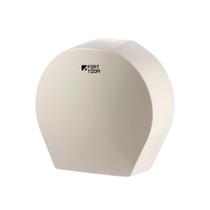 Dispenser para Papel Higiênico Rolão 500m Off White Mazzo Dispenser para Papel Higiênico Rolão 500m Off White Mazzo