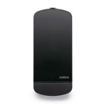 Dispenser para Sabonete Líquido/Álcool Gel 800ml Reservatório Válvula Xpro Inox Preto - Nobre