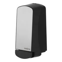Dispenser para Sabonete ou Álcool Espuma 800ml com Reservatório - Inox Escovado Select - Nobre