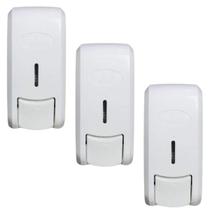 Dispenser Parede Álcool Gel Detergente Sabonete Líquido 3un