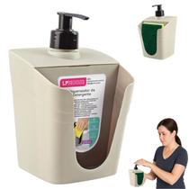 Dispenser Pia Detergente Suporte Pratico 610ml Resistente Dispenser Pia Detergente Suporte Pratico 610ml Resistente