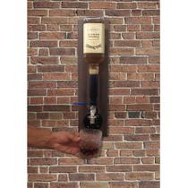 Dispenser Pingometro Parede Dosador Serve Bebidas Whisky Bar Adega Estilo Industrial Preto Laca