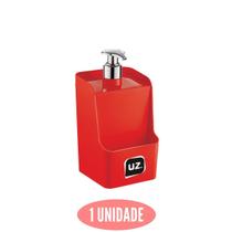 Dispenser Plastico Pratico Slin Porta Esponja Vermelho UZ