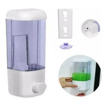 Dispenser Porta Álcool Gel Sabonete Líquido Detergente de Parede Banheiro 500ml - Western Dispenser Porta Álcool Gel Sabonete Líquido Detergente de Parede Banheiro 500ml - Western