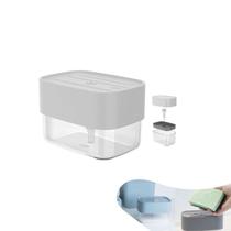 Dispenser Porta Detergente 550ml Esponja de Pia Cozinha Trium - BC DE 500 Ou