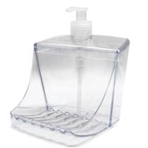 Dispenser Porta Detergente Bucha Sabão 500ml Plastbrasil