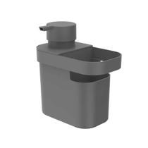 Dispenser Porta Detergente Dosador 650mlCom Suporte p/ Esponja Ou Trium