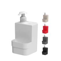 Dispenser Porta Detergente Dosador Sabão Liquido e Esponja Bucha Para Pia Bancada Cozinha Trium Ou