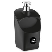 Dispenser Porta Detergente E Esponja Organizador De Pia Uz Preto - UZ Utilidades