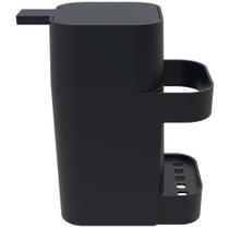 Dispenser porta detergente esponja sabão 600ml cozinha pia - preto Dispenser porta detergente esponja sabão 600ml cozinha pia - preto
