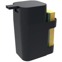 Dispenser Porta Detergente Esponja Sabão Liquido 600ml De Pia Cozinha - Soprano Dispenser Porta Detergente Esponja Sabão Liquido 600ml De Pia Cozinha - Soprano