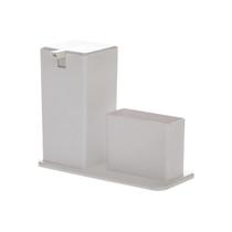 Dispenser Porta Detergente Suporte Para Esponja Elegante Para Pia De Cozinha