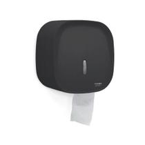 Dispenser Porta Papel Higiênico Rolão Banheiro Preto Invoq