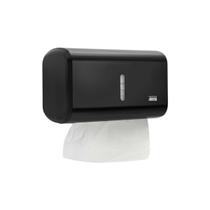Dispenser Porta Papel Toalha Banheiro Interfolha Urban Compacto Premisse Cor:Preto