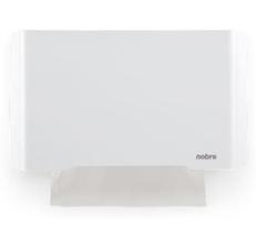 Dispenser Porta Papel Toalha Inox Interfolha Banheiro Branco - Nobre