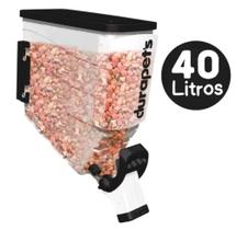 Dispenser Porta Ração de Fixação em Parede Individual 40 litros Durabox One ELOCAL Dispenser Porta Ração de Fixação em Parede Individual 40 litros Durabox One ELOCAL