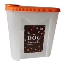 Dispenser Porta Ração Plástico Para Cachorro e Gato Sanremo 2,25l