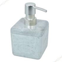 Dispenser Porta Sabonete Líquido Acrílico Pia Lavabo Banheiro Cube 330ml
