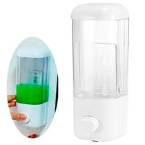 Dispenser Porta Sabonete Liquido Álcool Gel Dispenser de Parede Vertical Banheiro 500 ML