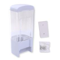 Dispenser Porta Sabonete Vertical 500ml Botão Indicado para álcool gel, álcool líquido, detergente