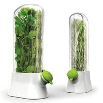 Dispenser Pote Herbario Ervas Frescas Geladeira Conserva Vegetais