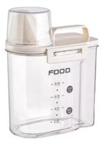 Dispenser Pote Hermético Dosador Ração Sabão Cereais 1,8 L