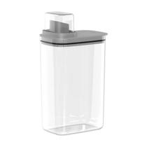 Dispenser Pote Multiuso 2,3 Litros Flow Chumbo - Ou