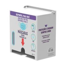 Dispenser Premium EPI's de Máscaras Descartáveis 22 cm Dispenser Premium EPI's de Máscaras Descartáveis 22 cm