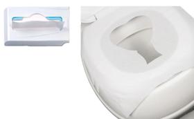 Dispenser Protetor Assento Sanitário + Protetor Refil 5Pct