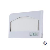 Dispenser Protetor Assento Sanitário Trilha Branco Suporte Banheiro Profissional Dispenser Protetor Assento Sanitário Trilha Branco Suporte Banheiro Profissional