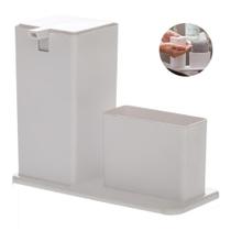Dispenser Quadrado Plástico Porta Detergente Esponja Pia Cozinha Paramount Dispenser Quadrado Plástico Porta Detergente Esponja Pia Cozinha Paramount