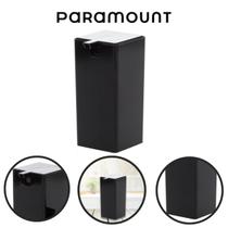 Dispenser Quadrado Simples Preto Paramount Sintema PressÃo