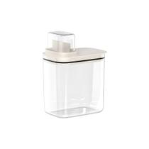 Dispenser Sabão Líquido 1,5L Flow com Medidor Organizador Lavanderia Multiuso Vedação Anti Vazamento