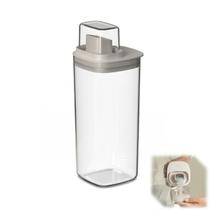 Dispenser Sabão Líquido Dosador 1,5 Litros Flow Lavanderia Bege - DFW400BGF Ou Dispenser Sabão Líquido Dosador 1,5 Litros Flow Lavanderia Bege - DFW400BGF Ou