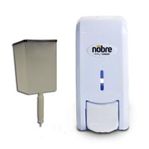 Dispenser sabonete líquido alcool gel branco nobre