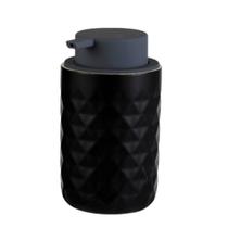 Dispenser Sabonete Liquido Detergente Shampoo Cerâmica Pia Preto Dispenser Sabonete Liquido Detergente Shampoo Cerâmica Pia Preto