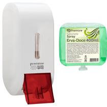 Dispenser + Sabonete Spray Erva Doce 400ml Premisse Dispenser + Sabonete Spray Erva Doce 400ml Premisse