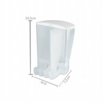 Dispenser Sementes 4 Bicos C/ Divisória P/ Aves Injetfour