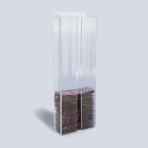 Dispenser Suporte Em Acrílico Transparente Porta Preservativos Masculino