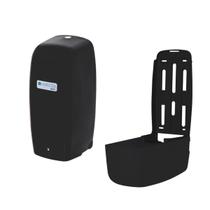 Dispenser Suporte Higiênico Interfolhado Preto Exaccta Plus