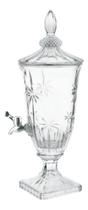 DISPENSER/SUQUEIRA CRISTAL ECOLOGICO (LIVRE DE CHUMBO) C/PE E TAMPA PALM TREE 2l