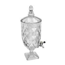 Dispenser/Suqueira de cristal ecologico (livre de Chumbo) Diamond 4,7 litros
