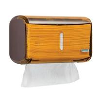Dispenser Toalheiro Interfolha Marrom Compacto P/ Banheiro Dispenser Toalheiro Interfolha Marrom Compacto P/ Banheiro